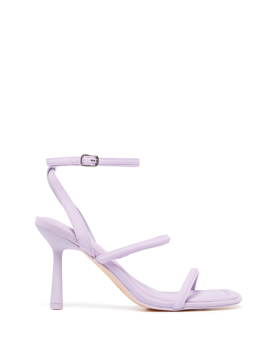 Lilac heeled sandals hotsell