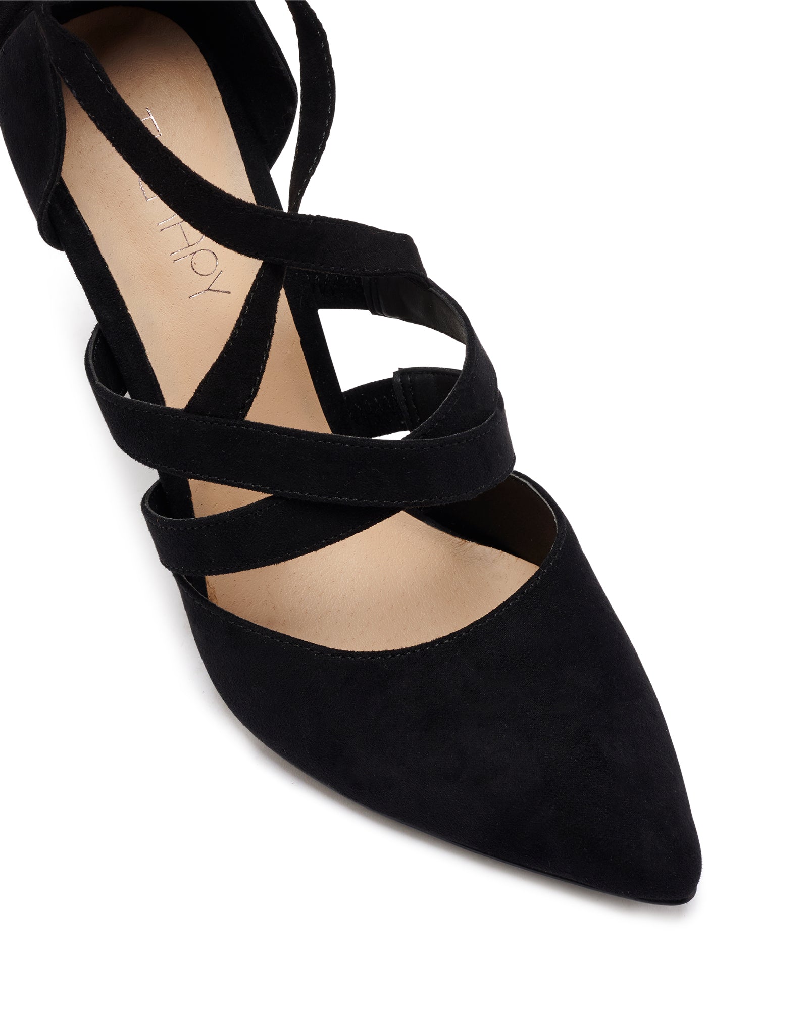 Bella  Black Faux Suede *FINAL SALE*