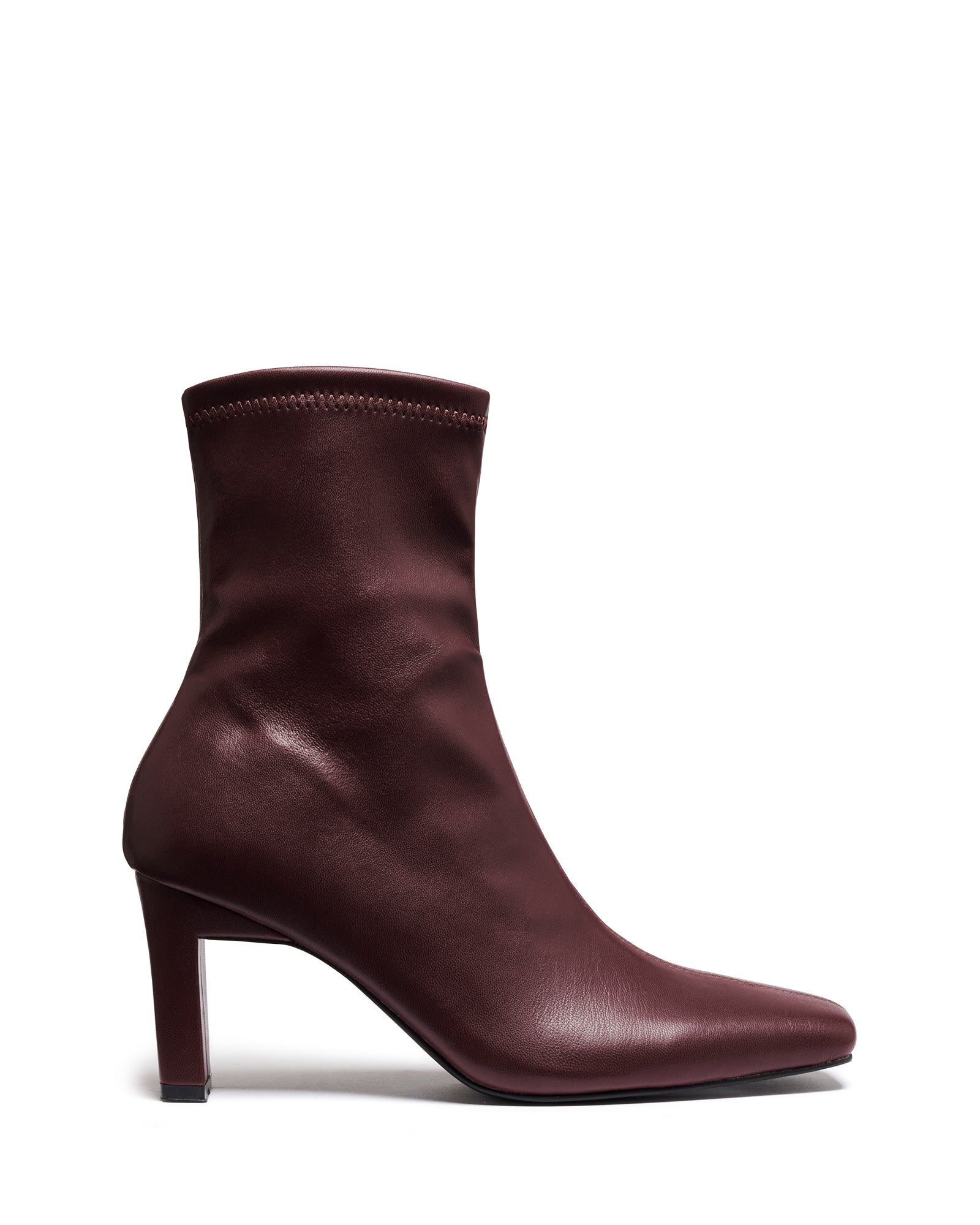 Bette Ankle Boot Bordeaux Smooth