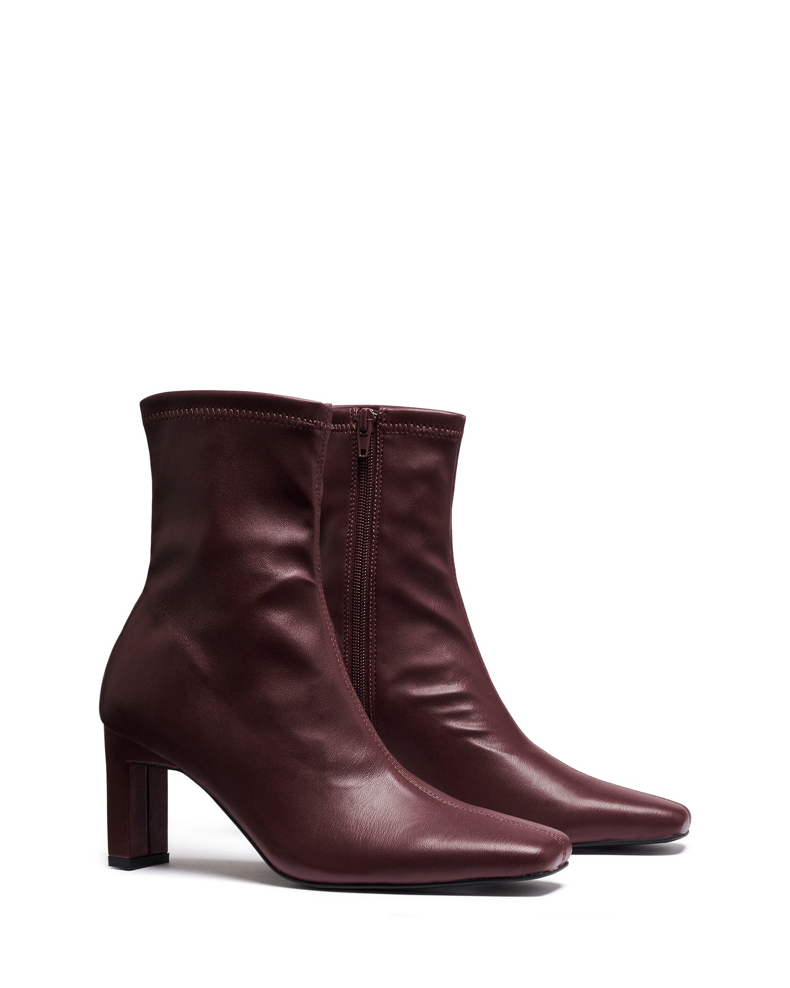 Bette Ankle Boot Bordeaux Smooth