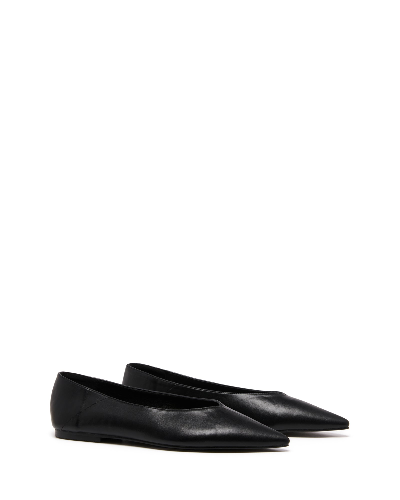 Clara Pointed Flat Black