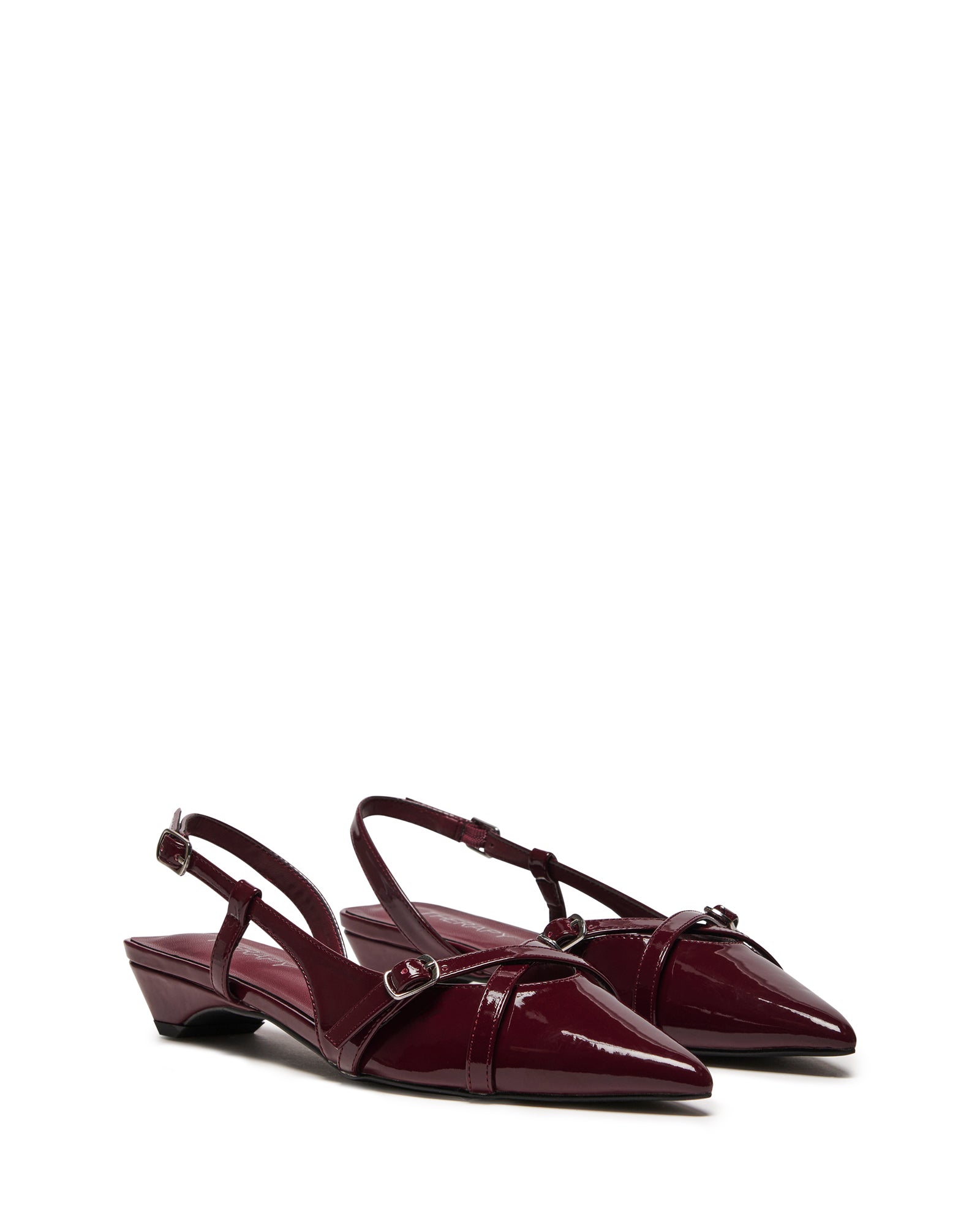 Contender Slingback Heel Cherry Patent