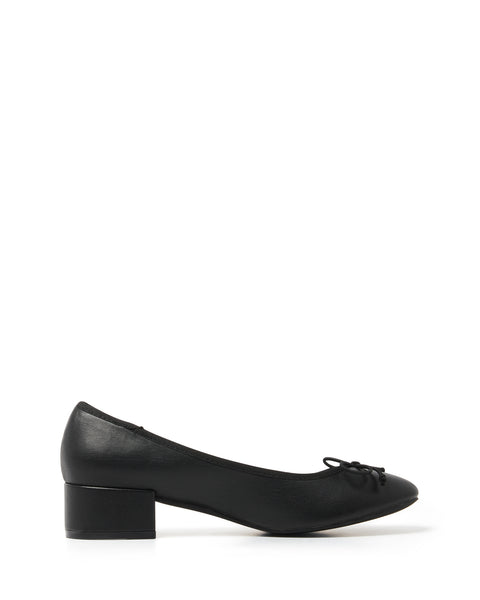 Black ballet 2025 pump shoes