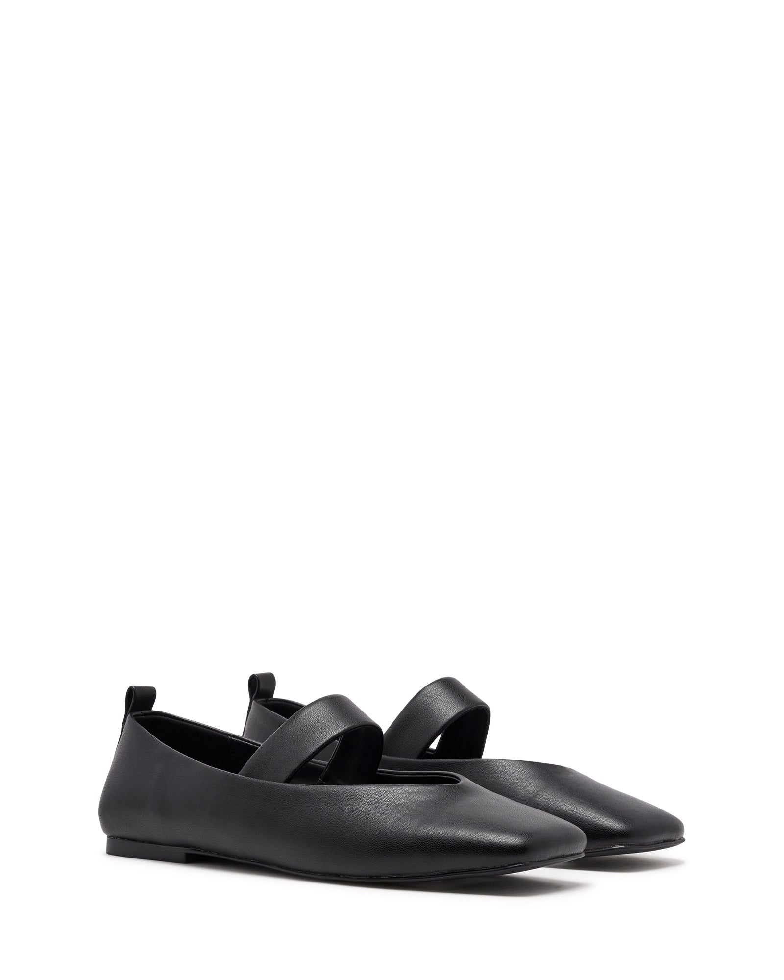 Gael Ballet Flat Black Smooth