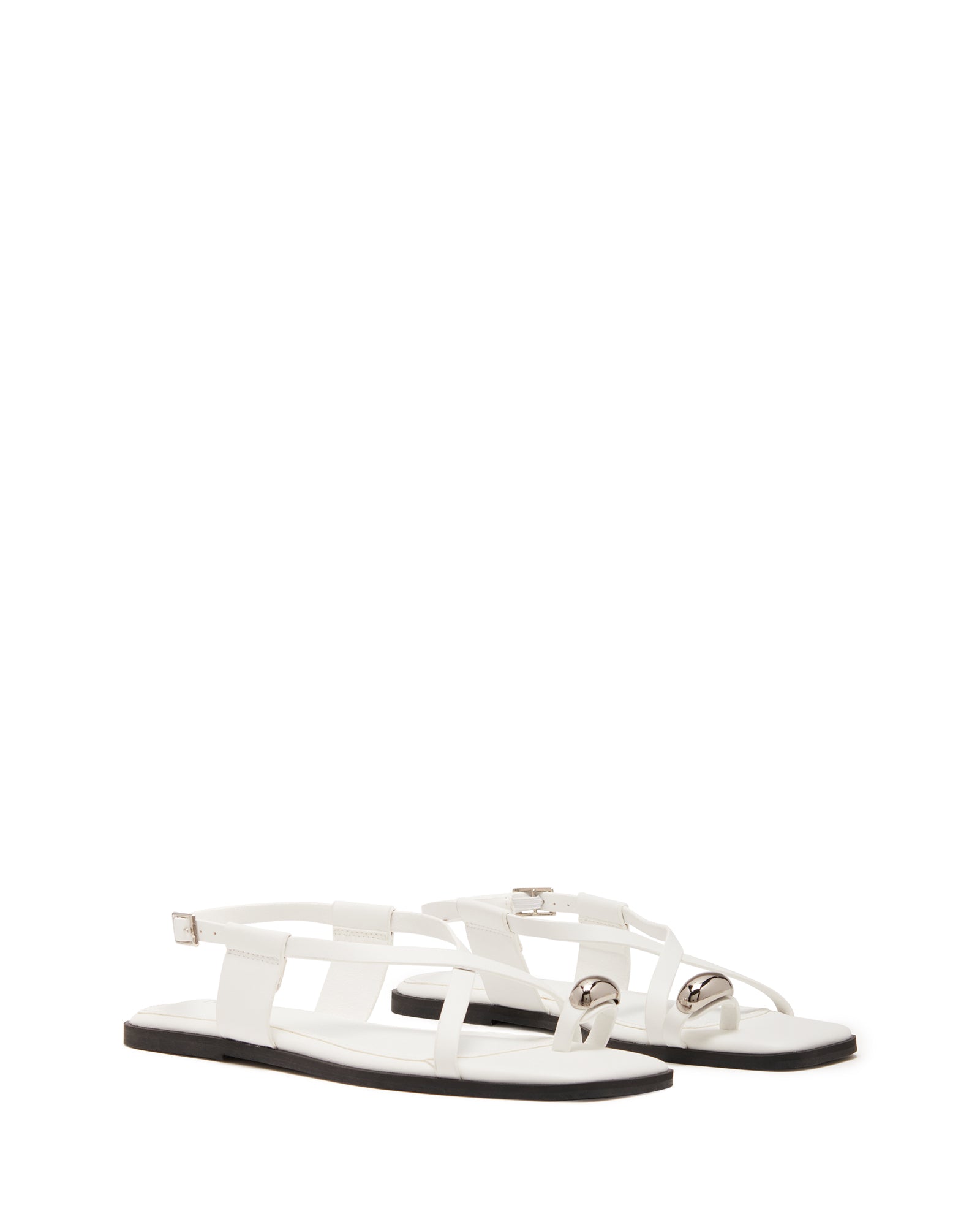 Gleam Sandal White