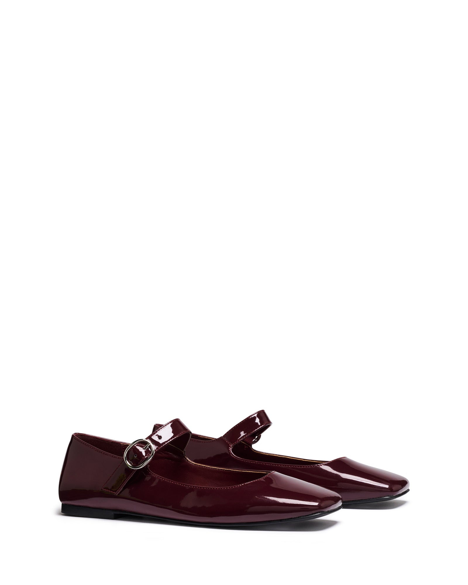 Gracee Ballet Flat Bordeaux Patent