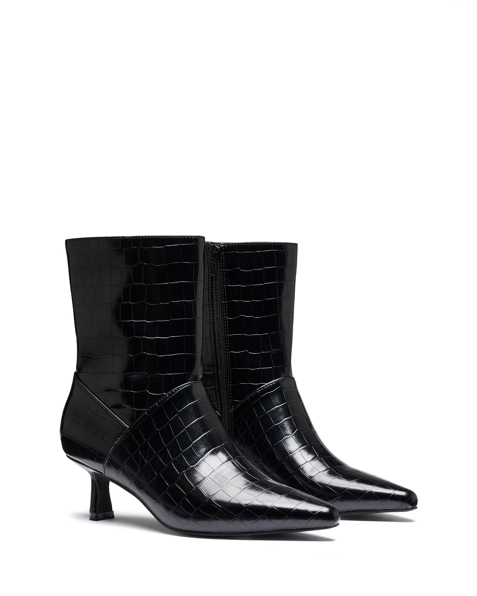 Kacee Ankle Boot Black Croc