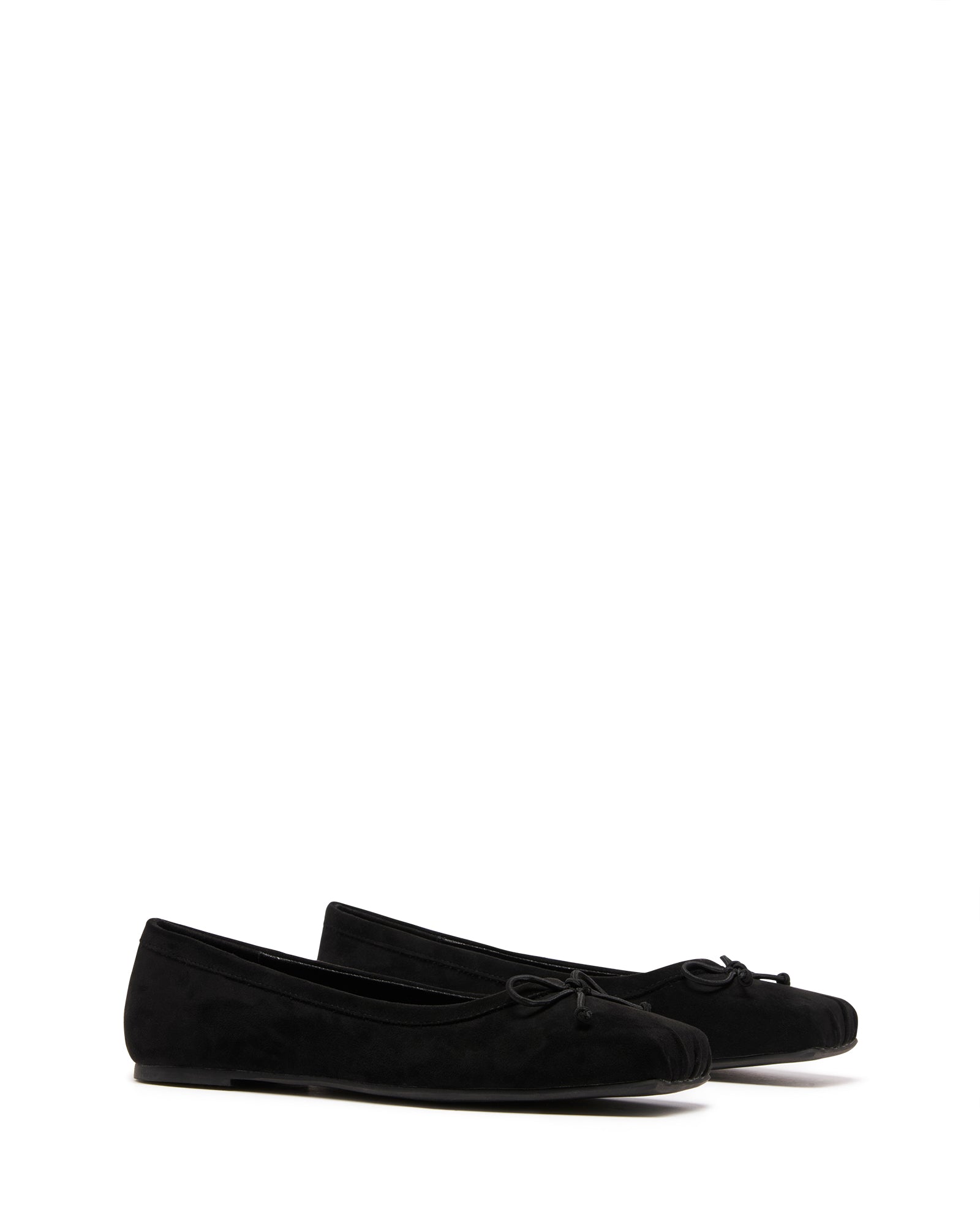 Laine Ballet Flat Black Suede