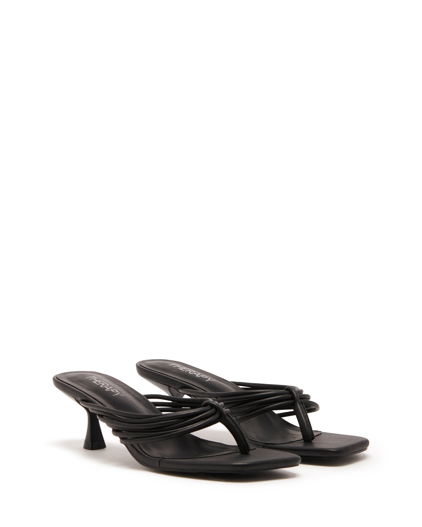 Lofft Heel Black Smooth