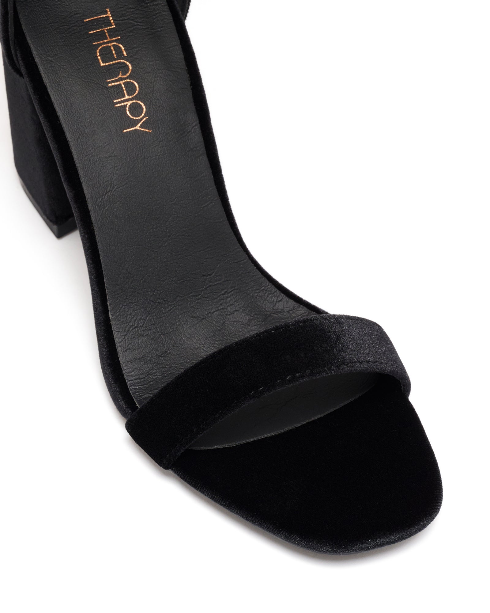 Lolita Heel Black Velvet