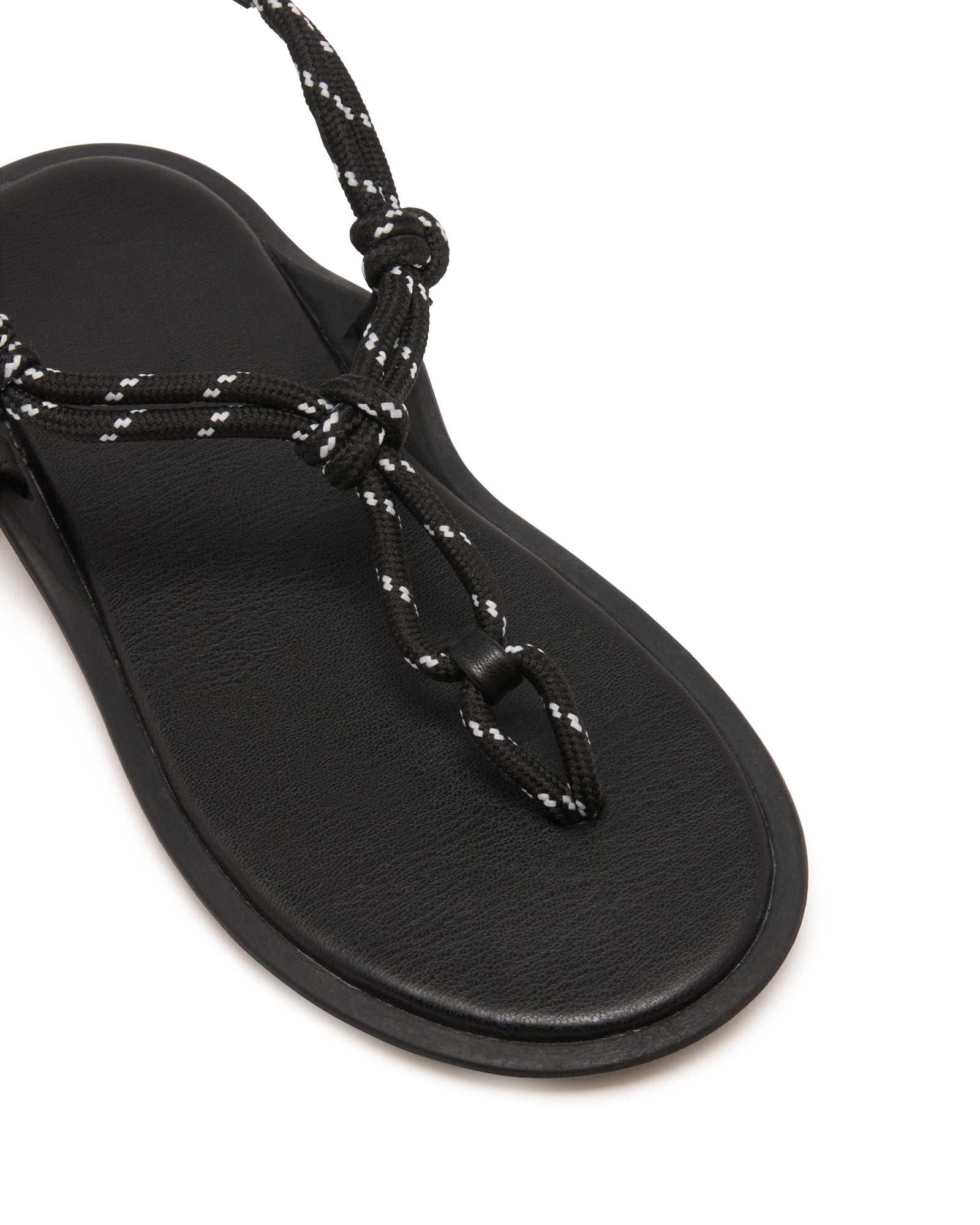 Mount Sandal Black Rope