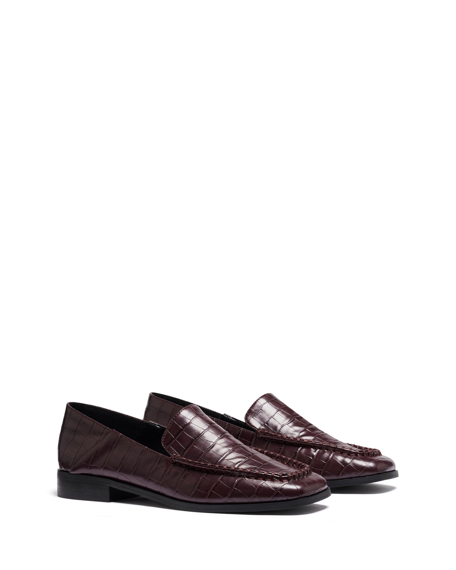 Nova Loafer Bordeaux Croc