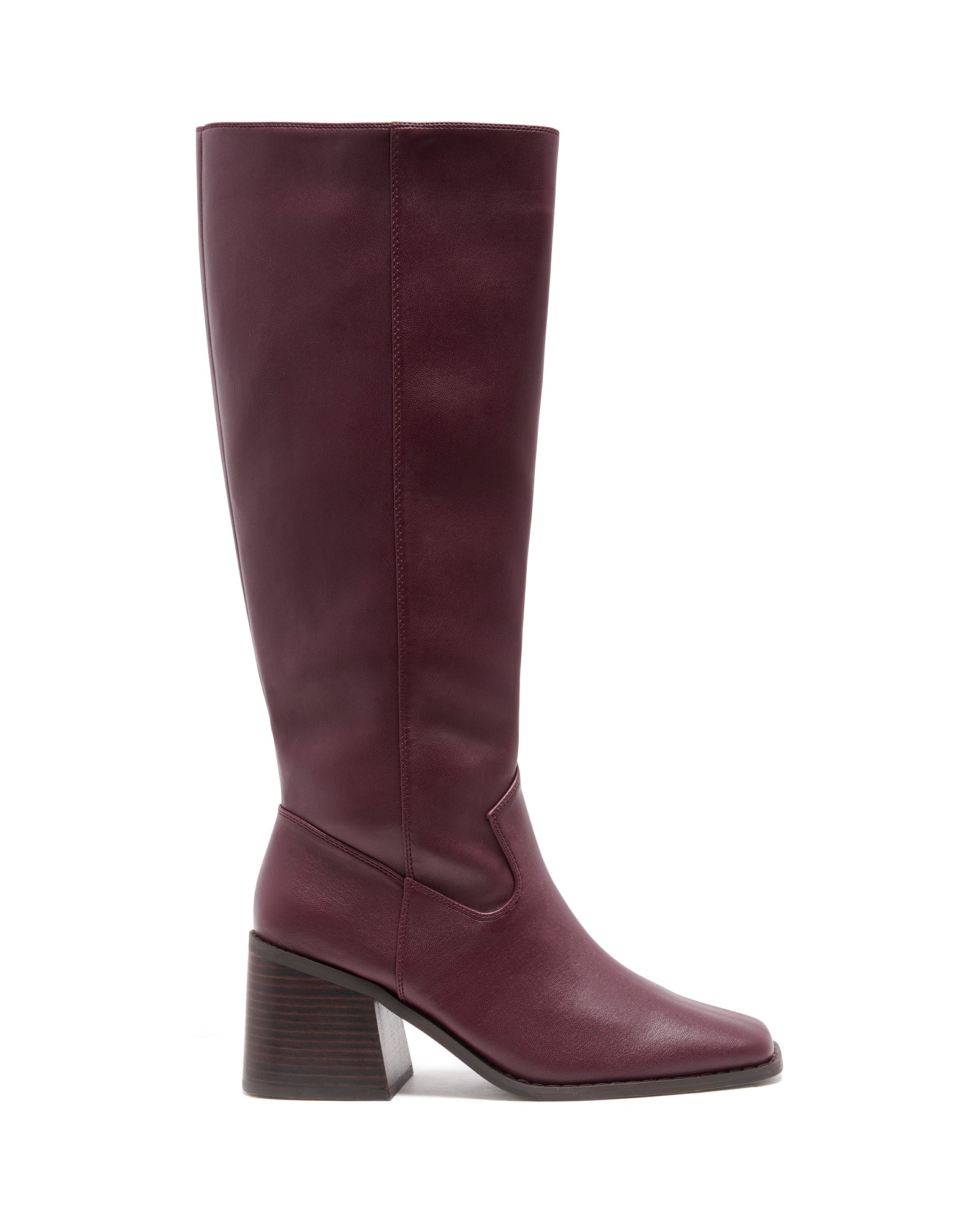 Quinn Tall Boot Bordeaux Smooth