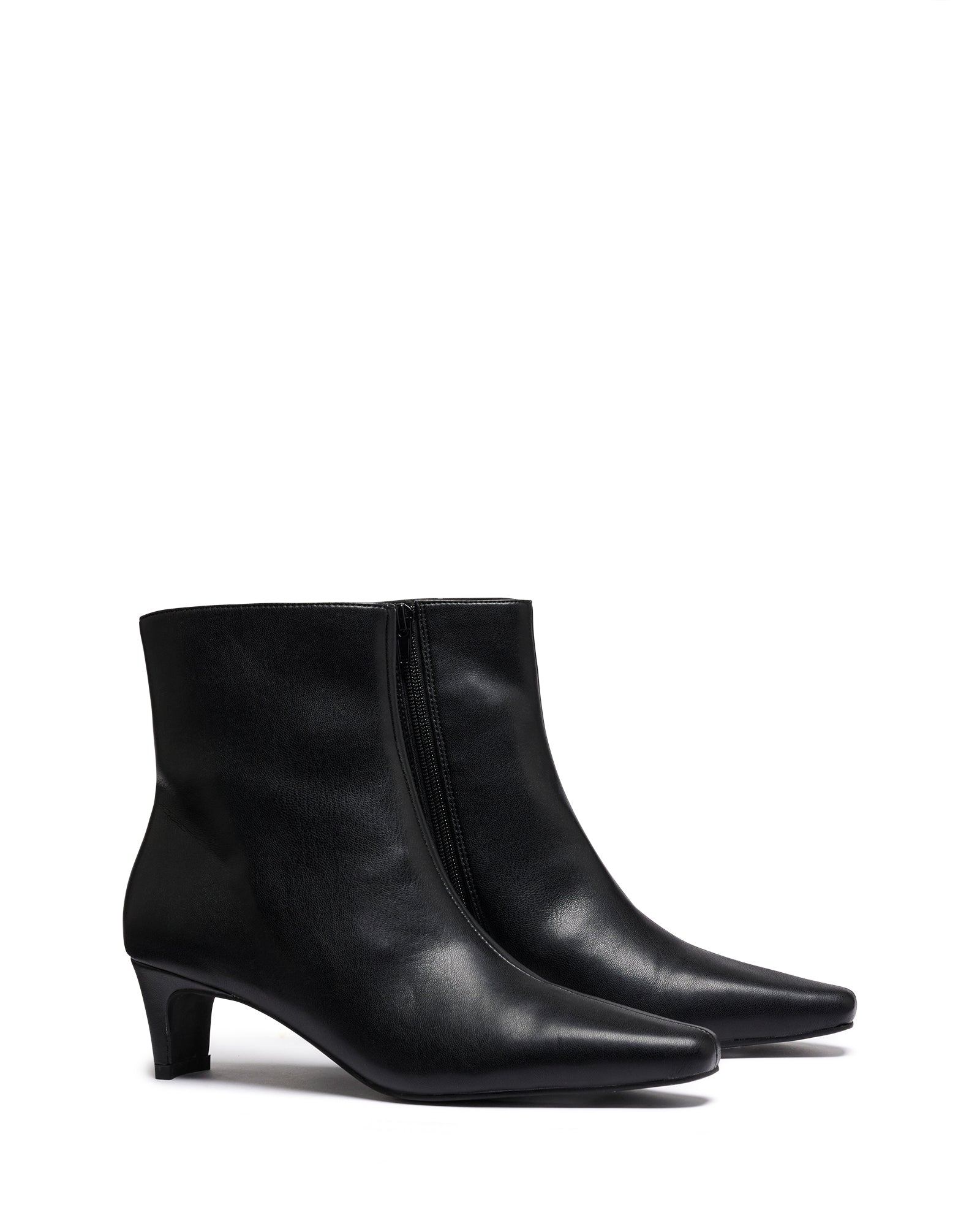 Reese Ankle Boot Black Smooth