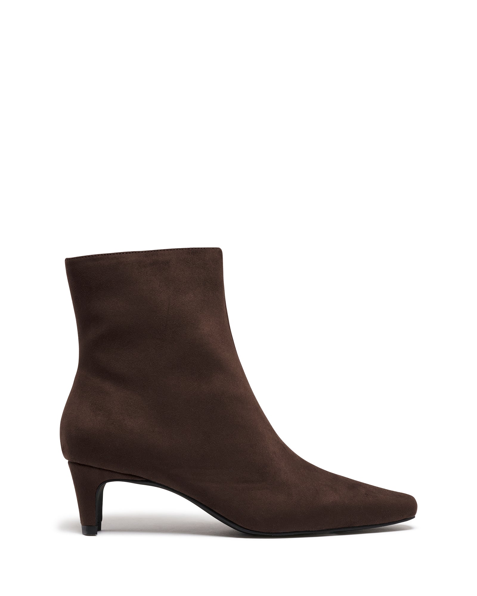 Reese Ankle Boot Chocolate Microsuede