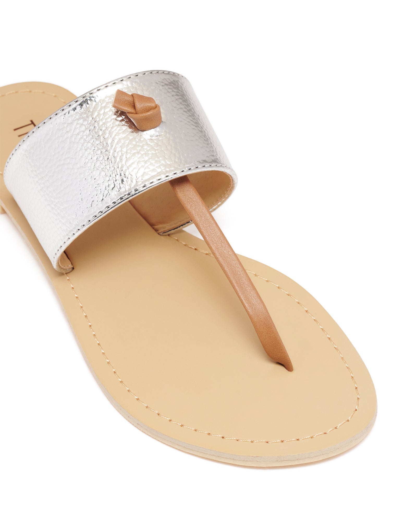 Reign Thong Sandal Silver