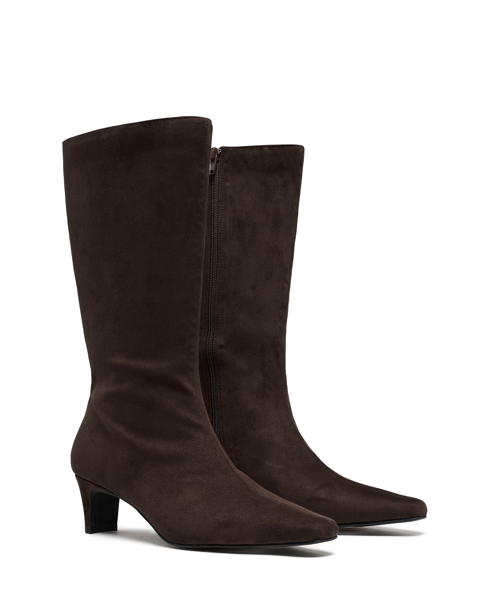 Rhome Tall Boot Chocolate Suede