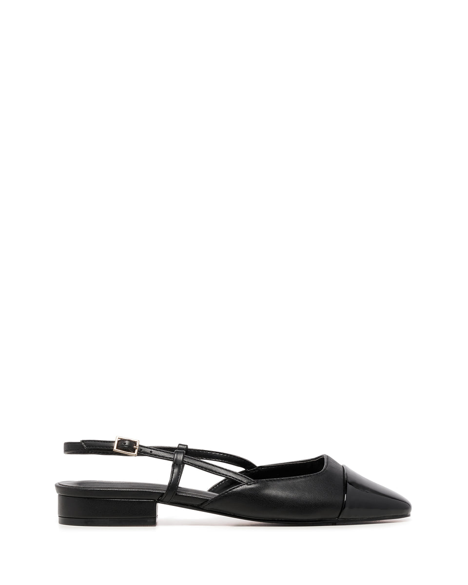 Selene Slingback Ballet Black – Therapy Shoes