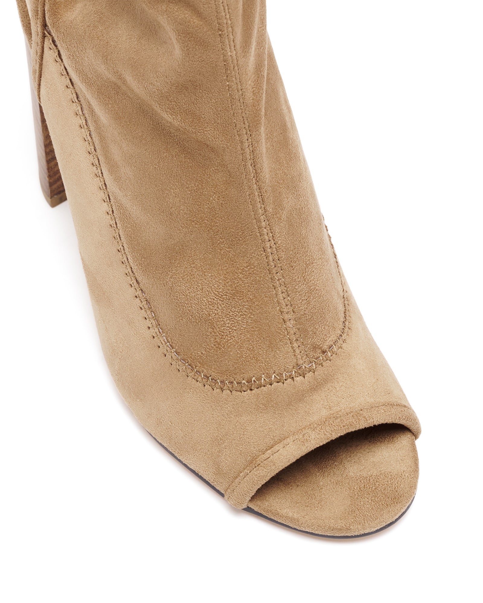 Selma Camel Stretch Faux Suede *FINAL SALE*