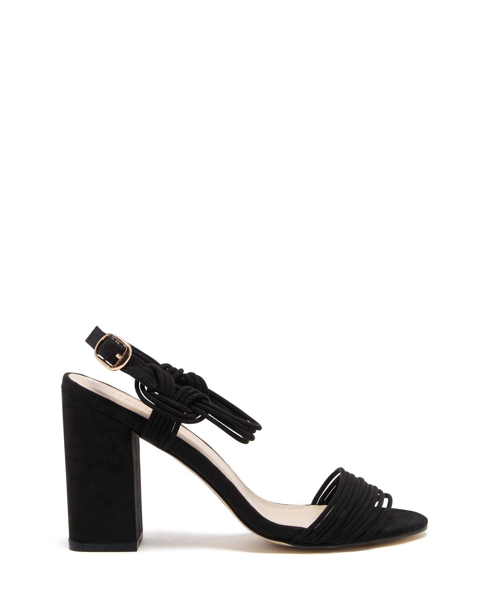 Venera Heel Black Suede