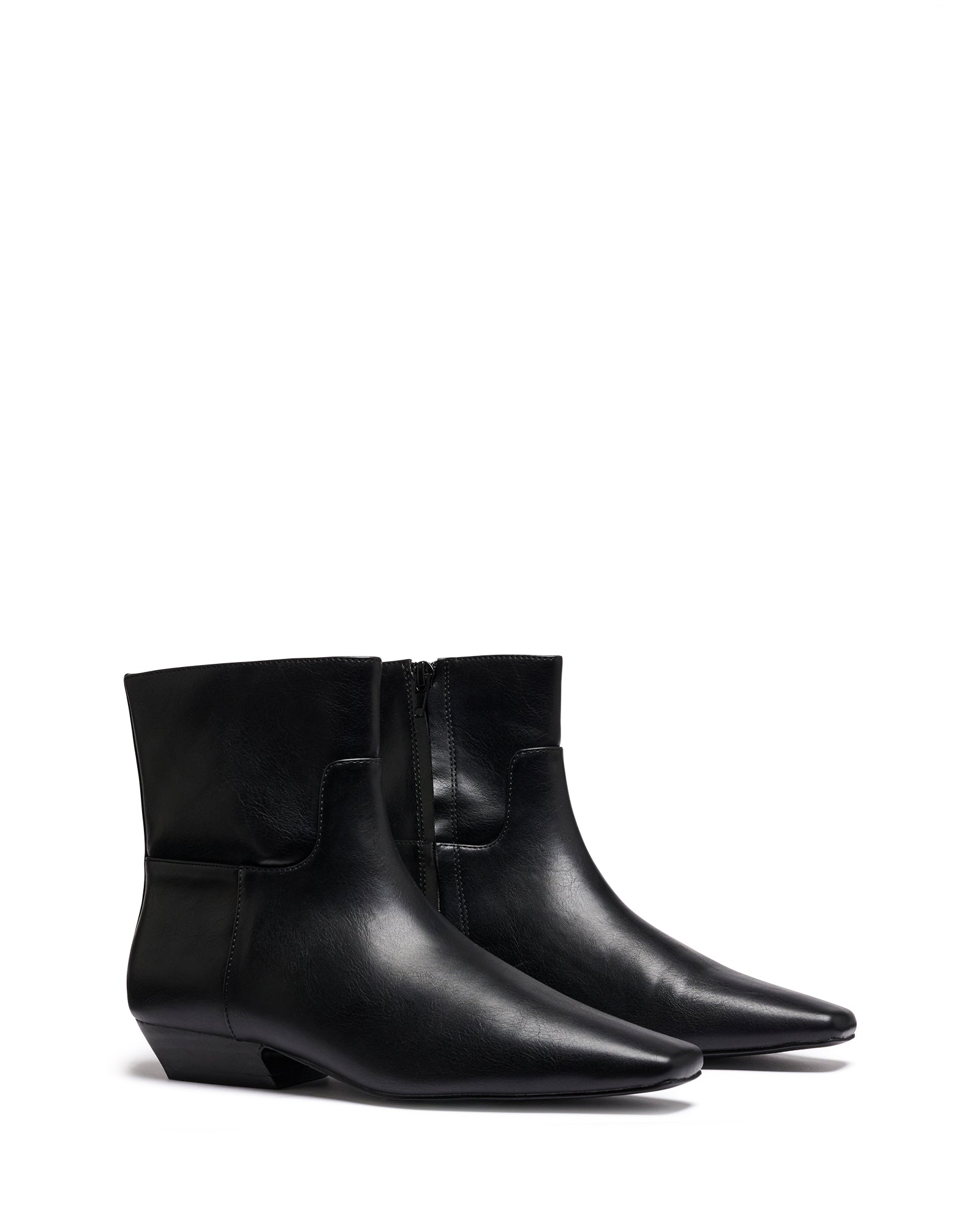 Xanthe Ankle Boot Black Smooth