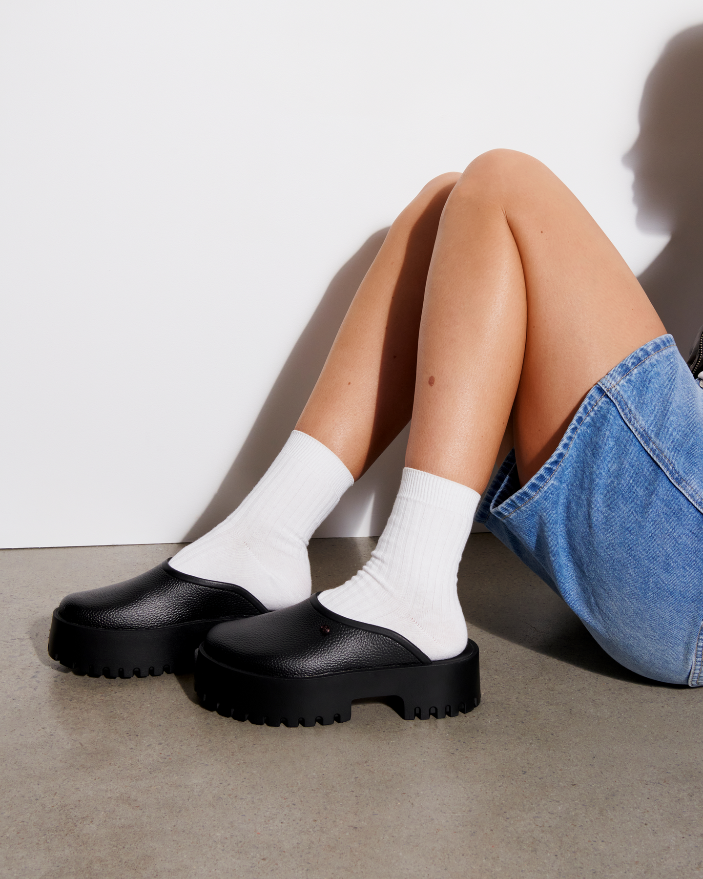 Therapy Shoes Zomp Black PVC, Women's Clogs, Flats