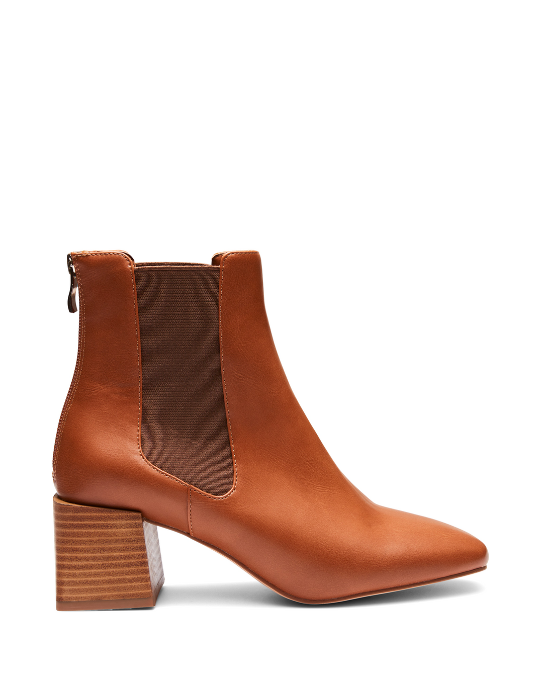 Heeled boots tan best sale