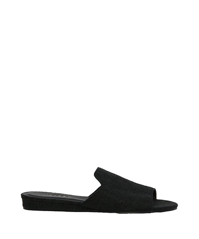 Rambla Black | Therapy Shoes | Flat Women's Sandal